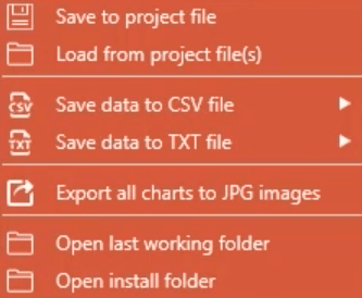 export features